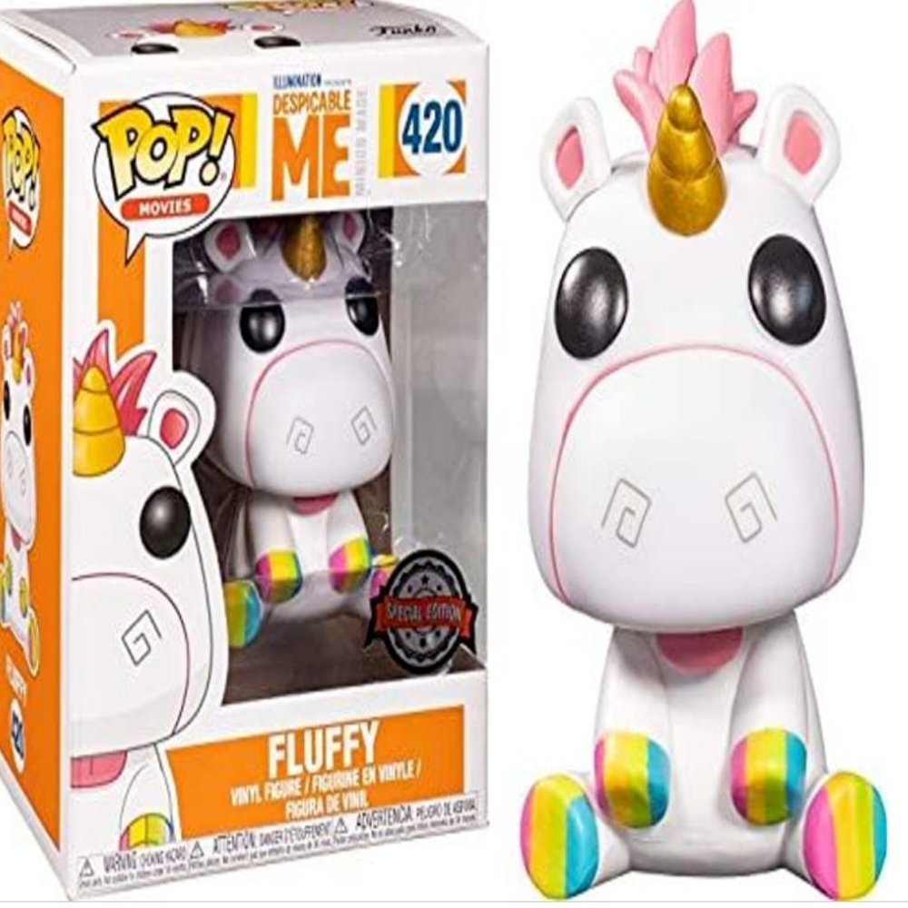 Funko POP! Fluffy Despicable Me 3 Movie 420 Vinyl Action Figure New In Box!